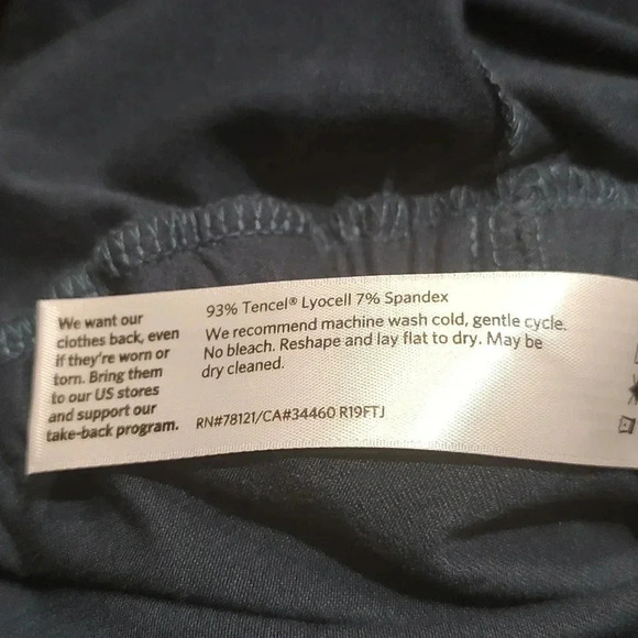 Eileen Fisher cap sleeve wide leg jumpsuit - Picture 7 of 7